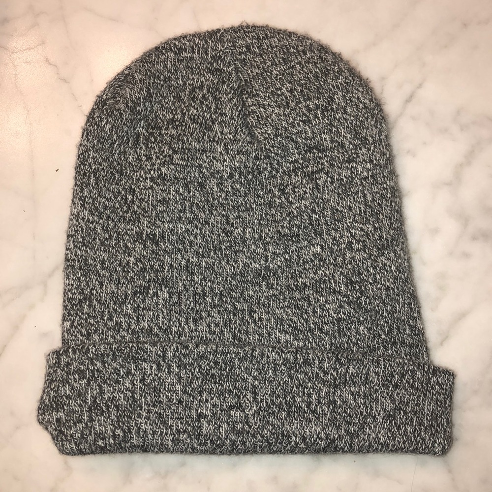 Grey soft beanie